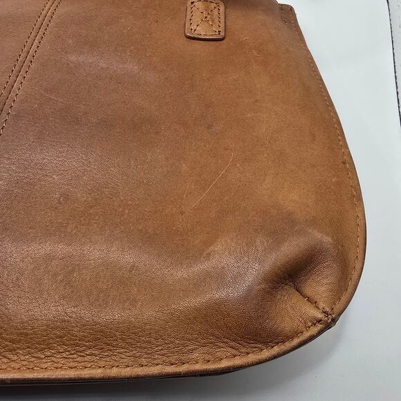Fossil Leather Zip Around Crossbody Bag Purse - Picture 6 of 13